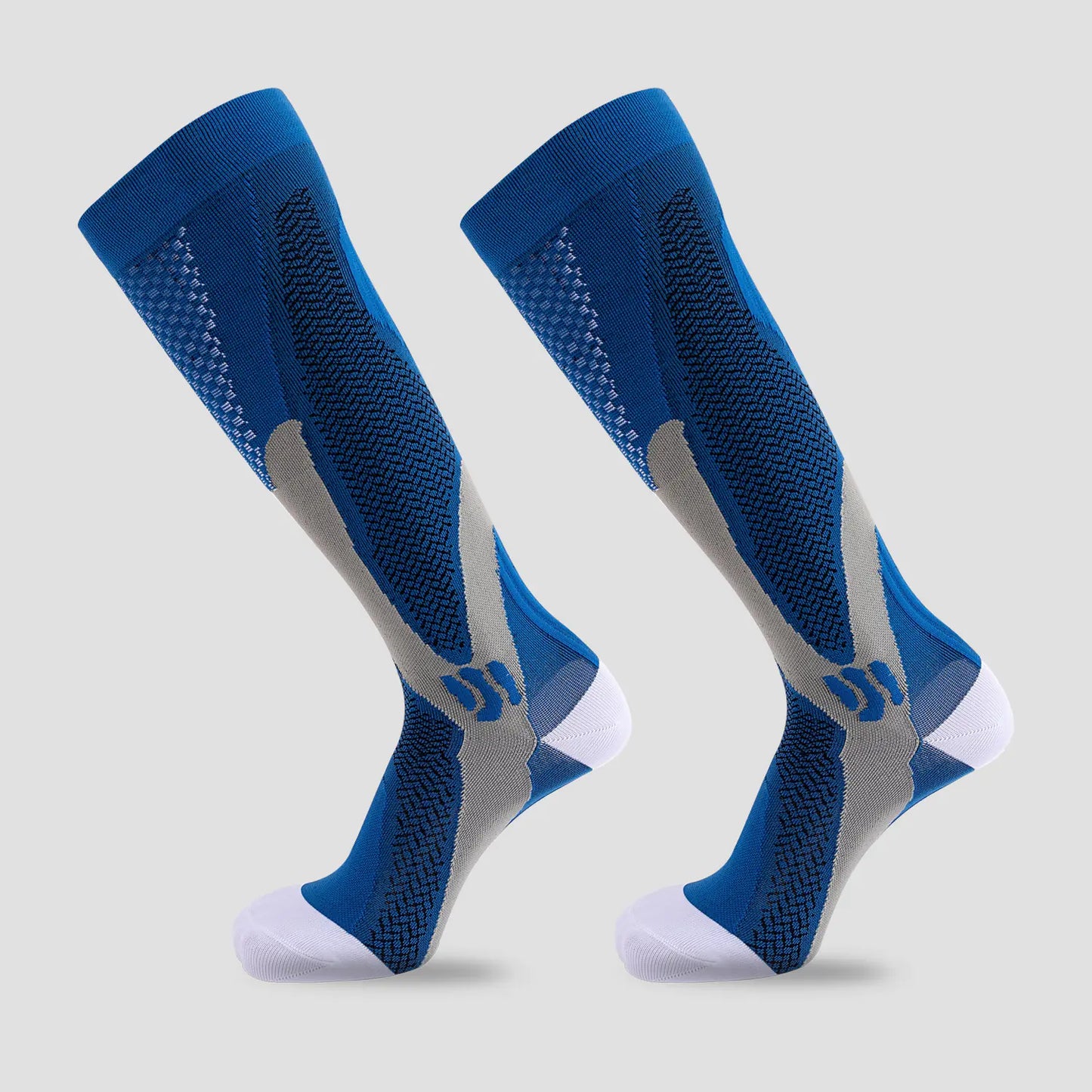 Compression Sports Socks for Running, Basketball, Soccer