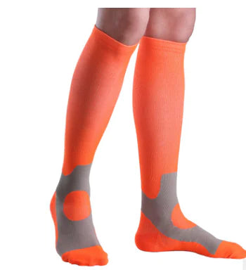 Compression Sports Socks for Running, Basketball, Soccer
