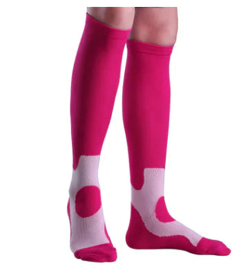 Compression Sports Socks for Running, Basketball, Soccer