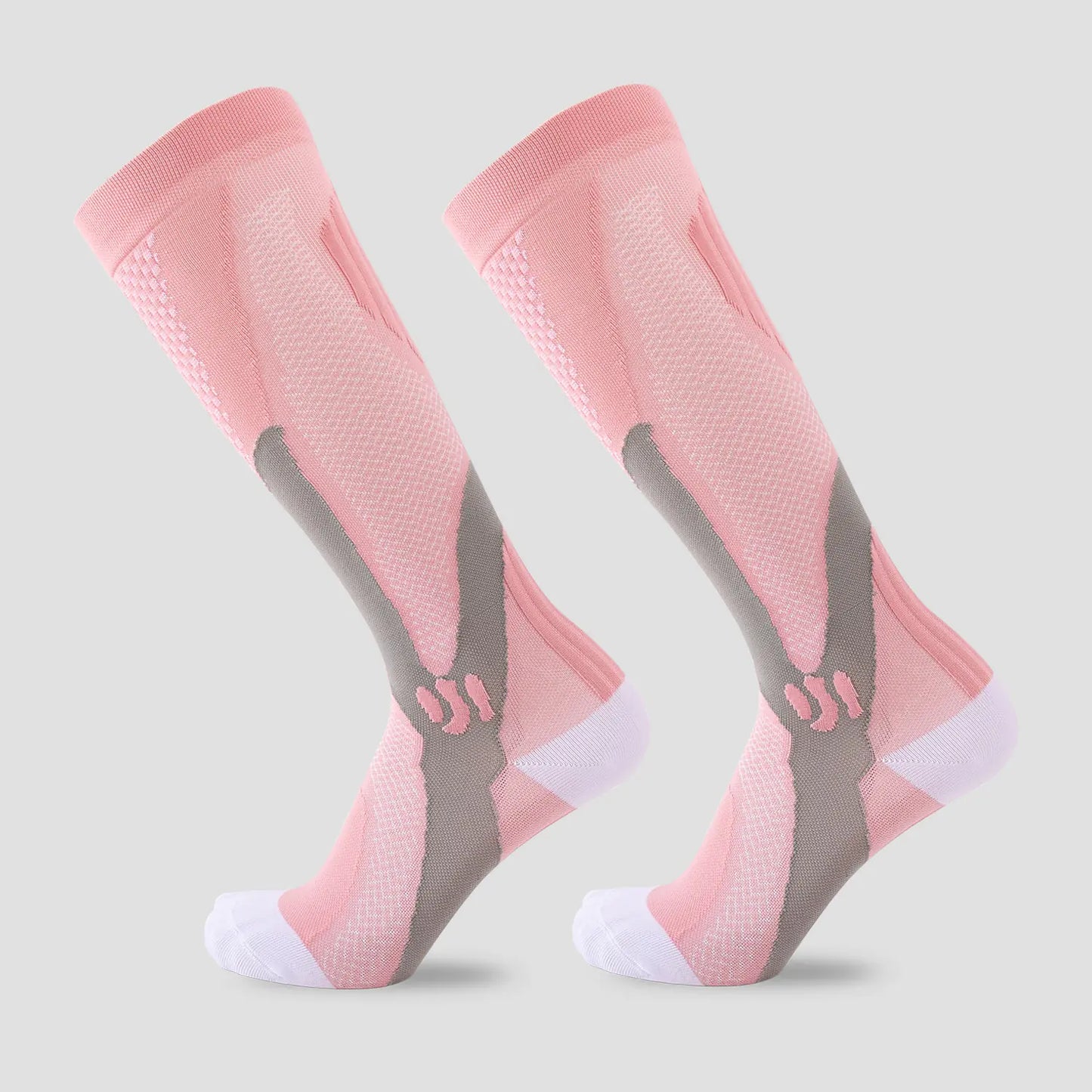 Compression Sports Socks for Running, Basketball, Soccer