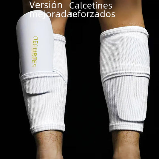 Upgraded Dual-Layer Soccer Shin Guard Sleeve for All Ages