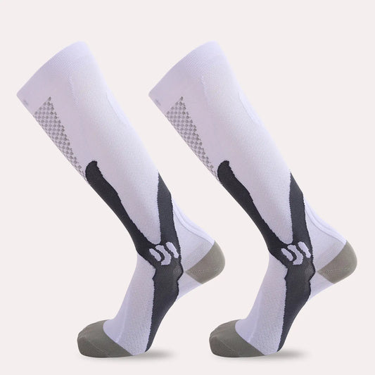 Compression Sports Socks for Running, Basketball, Soccer