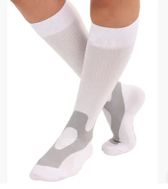 Compression Sports Socks for Running, Basketball, Soccer