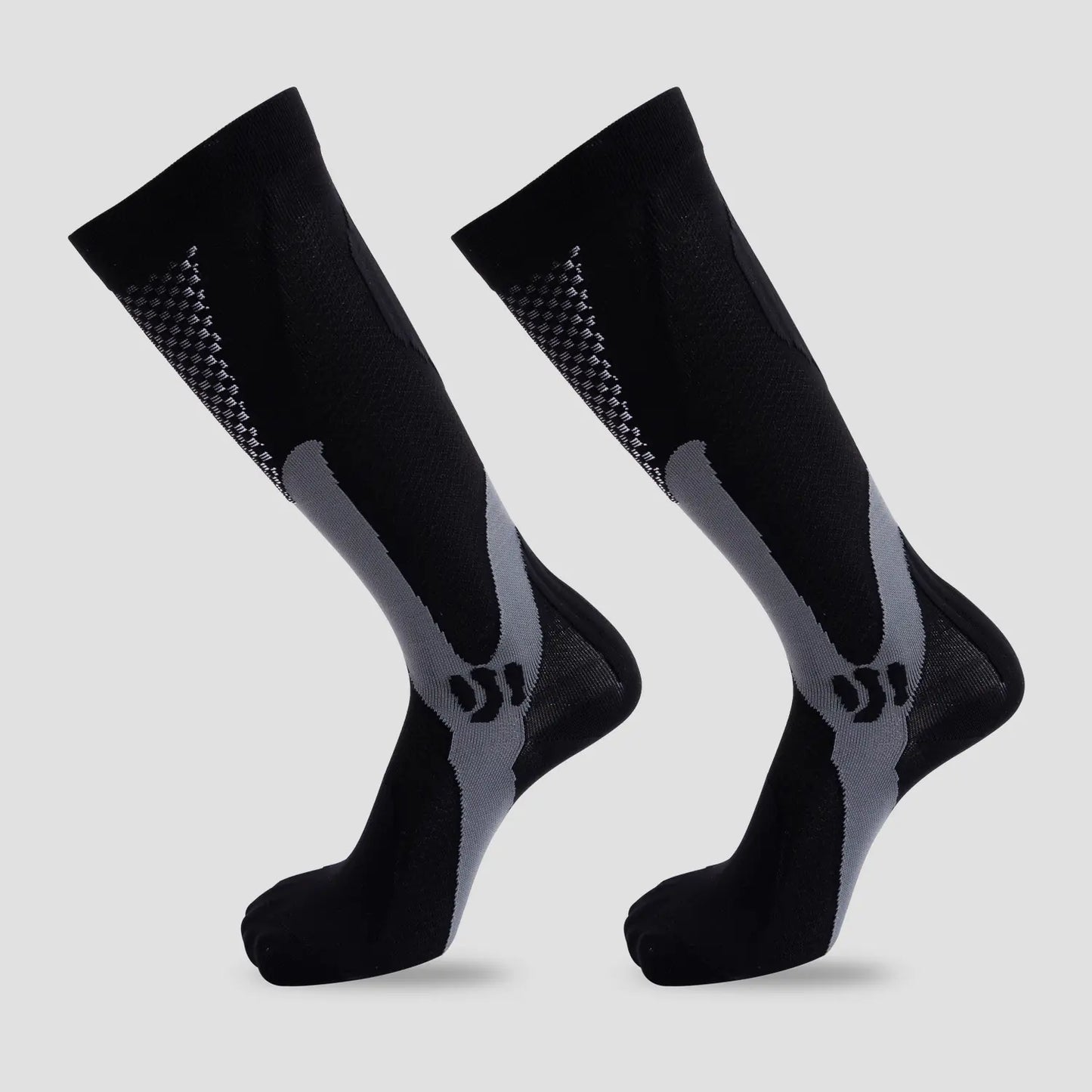 Compression Sports Socks for Running, Basketball, Soccer